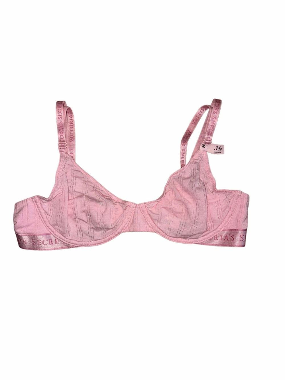 Victoria's Secret Light Pink Unlined Underwire Bra